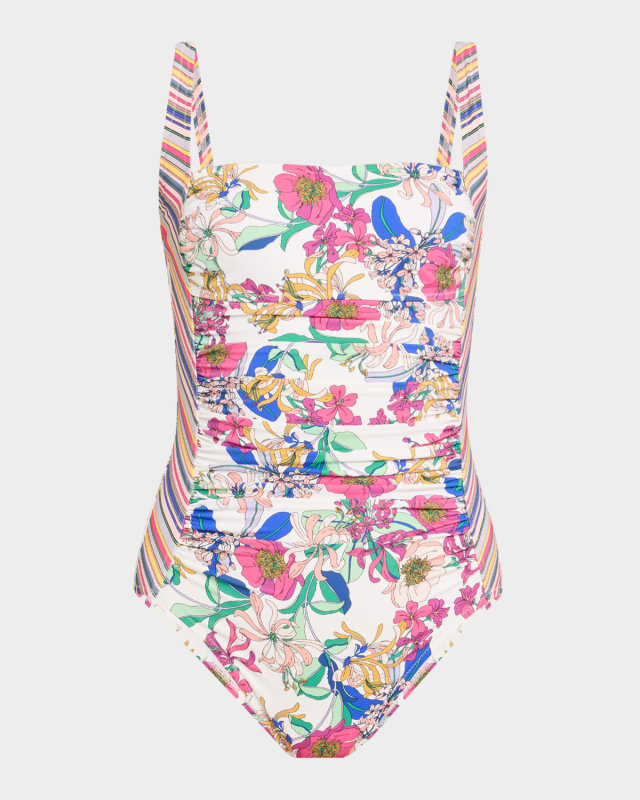 Marilyn Ruched One-Piece Swimsuit